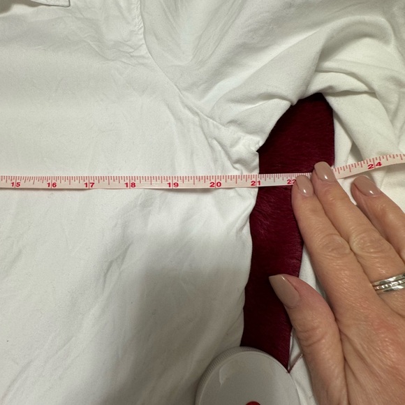 JJill white button up L - Picture 4 of 6